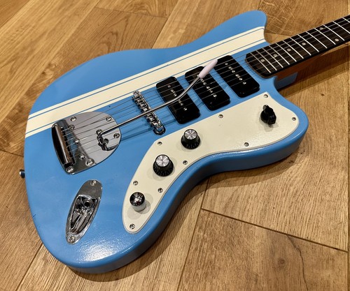 Custom blue jazzmaster - jazzmaster, 3
