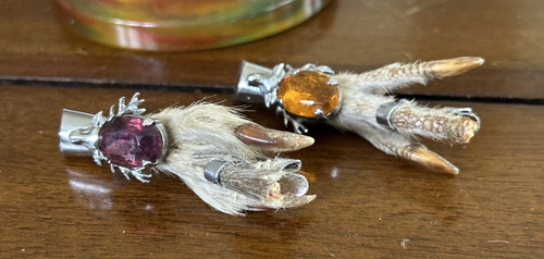 Pair vintage grouse rabbit - pair,