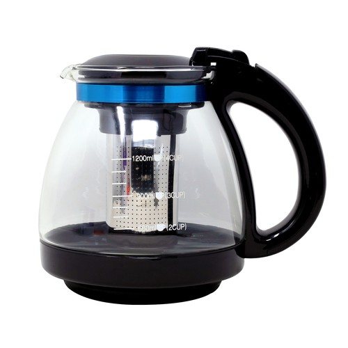 1500ml glass teapot with - teapot,