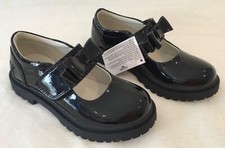 Lelli Kelly, Helen, School Shoe Black Patent Bow, Size 11.5/30. RRP £59.90