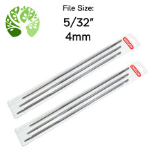 OREGON Pack of 6 Round Files 5/32" 4mm for Filing Sharpening Chainsaw Chain