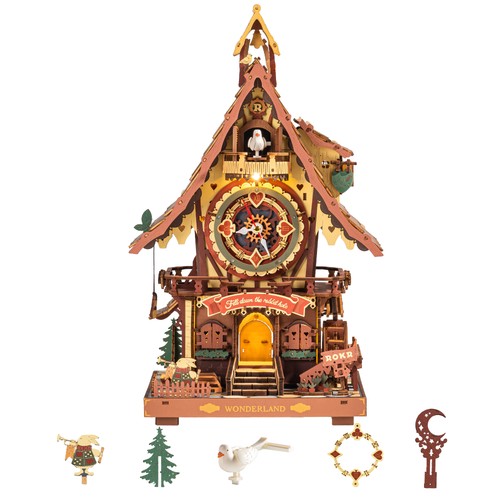 Rokr cuckoo clock - rokr, wooden