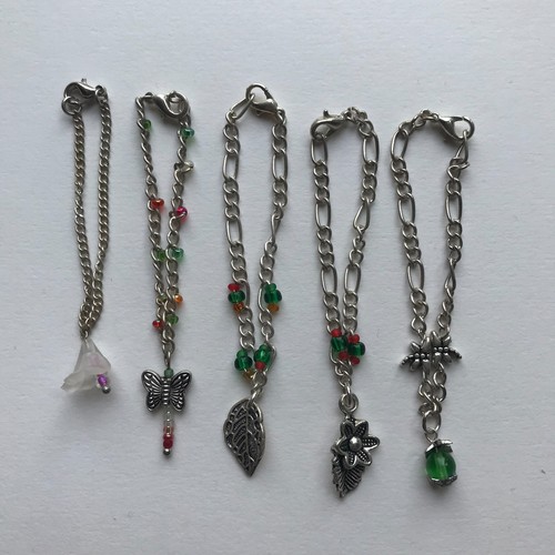 Doll necklace set - set, nature
