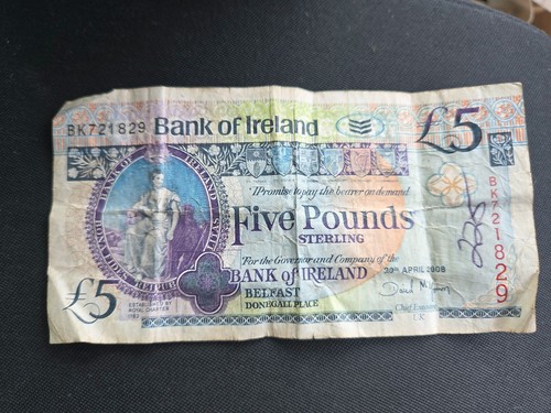 Bank ireland 5 - bank, sterling
