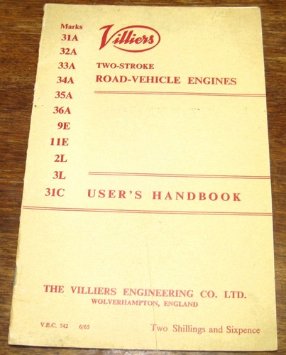 Vintage 1965 villiers - 1965,