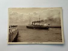 Vintage Maritime Postcard Ostende Unposted