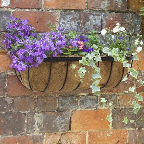 Garden wall hanging basket - garden,