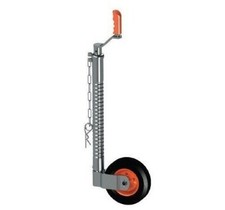 48MM KARTT SERRATED JOCKEY WHEEL, HEAVY DUTY 3500KG, 300KG NOSEWEIGHT