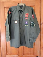Vintage Scout Shirt  16 Inch Collar