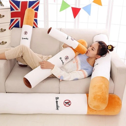 Novelty cigarette plush - plush, pillow