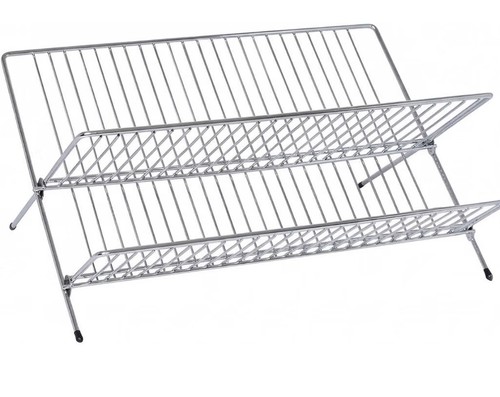 Folding dish drainer - dish,