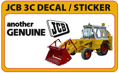 Jcb sticker decal - jcb,