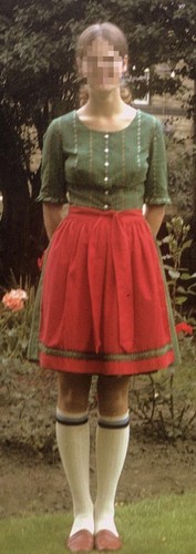 Vintage austrian folk dirndl - vintage,