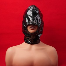 Patent Leather Headgear Hood