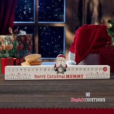 Personalised Wooden Christmas Countdown - Xmas - Advent Calendar  Pick your name