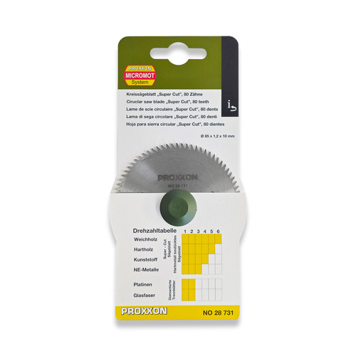 Proxxon 85mm super cut blade - proxxon, super-cut