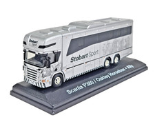 Atlas Editions Number 4649111 Scania P380 Oakley Horsebox Ally Stobart Sport Box