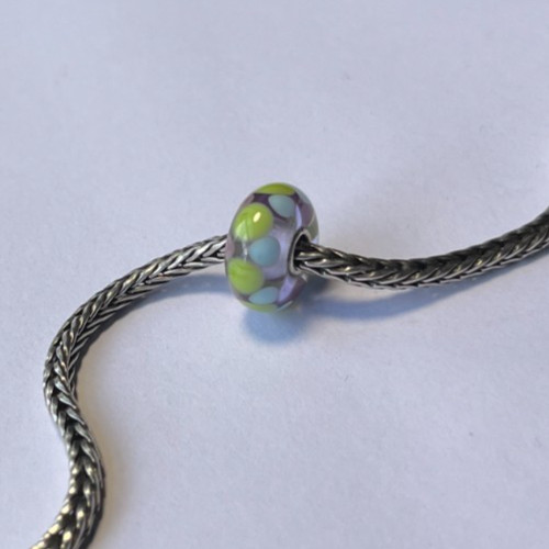 Trollbeads unique ooak lilac - trollbeads,