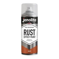 Jenolite Rust Effect Spray Paint Realistic Look Multi-Surface DIY - 400ml