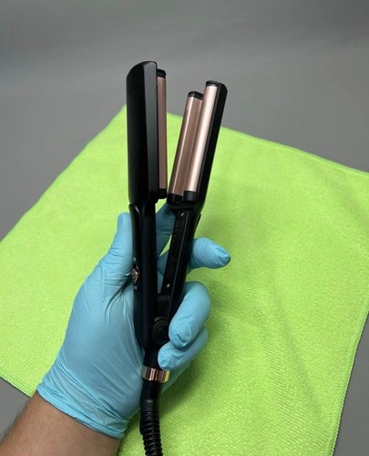 Hair crimper double - hair, barrel