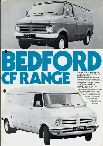 Bedford 1972 1973 - 1972-1973, market