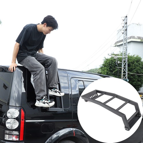 Black aluminum alloy side roof - aluminum,