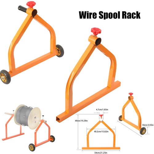 Wire spool rack extension lead - spool,