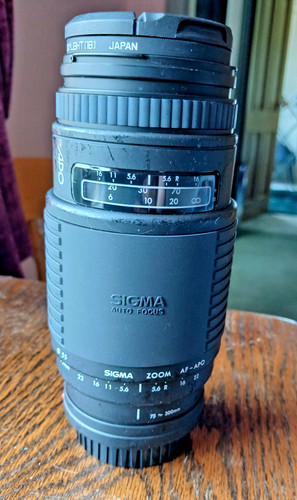 Sigma 55mm apo zoom lens - 55mm,