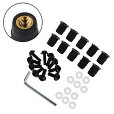 Screw Kit CNC Bolt Motorcycle Aluminum+plastic Fairing Screen Strength