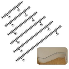 304 Stainless steel handrail for stairs steps outdoor and indoor Silver Grabrail