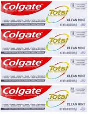 Lot 4x Colgate Total