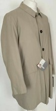 Mens Bugatti Beige Microma Windproof Raincoat Overcoat Trenchcoat Mac 38R 