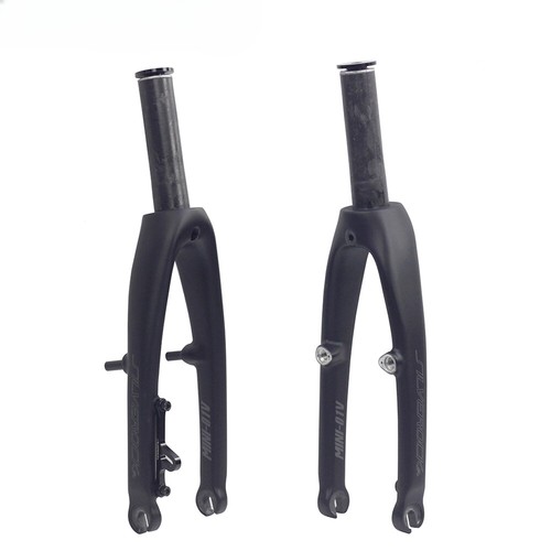 Folding bike carbon fork - fork, 16