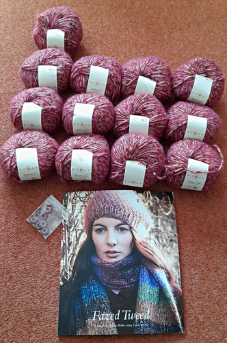 Rowan fazed tweed bulky yarn - bulky,