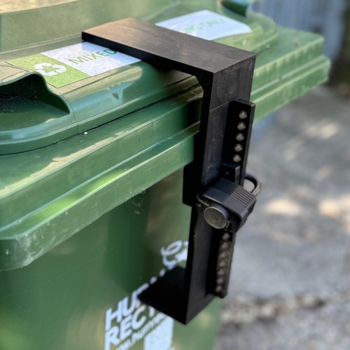 Wheelie bin tough plastic - wheelie,