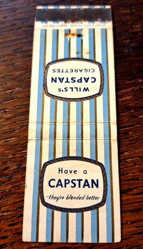Vintage matchbook wills - matchbook:,