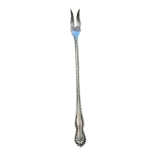 Vintage snail escargot fork - vintage, 6"