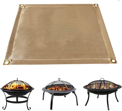 Bbq fireproof mat fire pit - bbq,