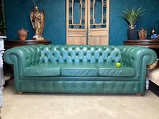 A FINE VINTAGE GREEN LEATHER 3