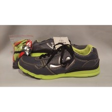 Zumba Womens Gray & Yellow Z-Kickz ll Low Top Dance Sneakers Trainers Size 9 NWT