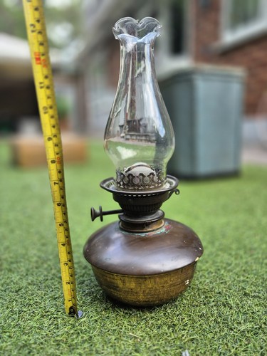 Antique victorian duplex oil - antique,