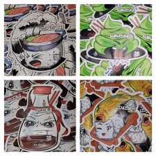 3.5g Mylar Calipack Ten co Zushi Smell Proof Resealable Bags