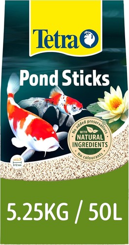 Tetra pond fish food sticks - tetra,