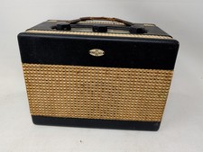 ROBERTS JUNIOR VINTAGE VALVE RADIO 1950 PORTABLE WHARFEDALE OP3 UNTESTED