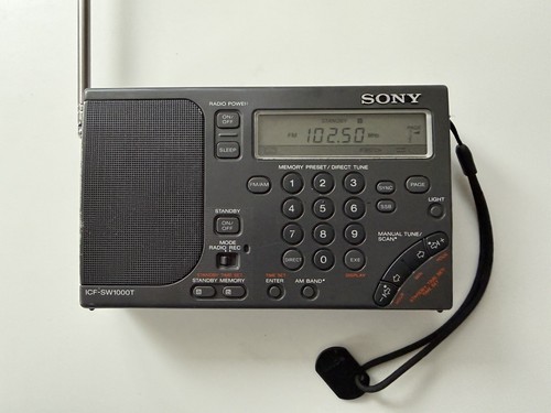Sony icf 1000t short wave - sony, sw-1000t