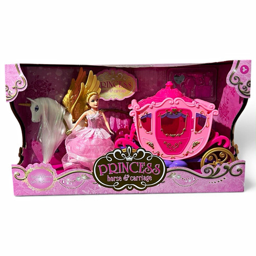 Pink princess horse - pink,