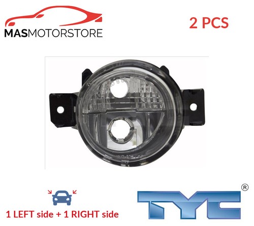 Fog light lamp pair tyc - fog,