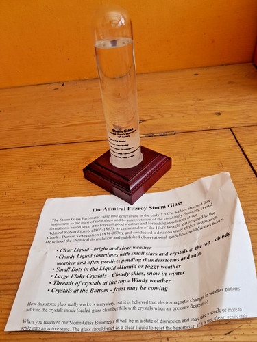 Kikkerland storm glass - kikkerland, admiral