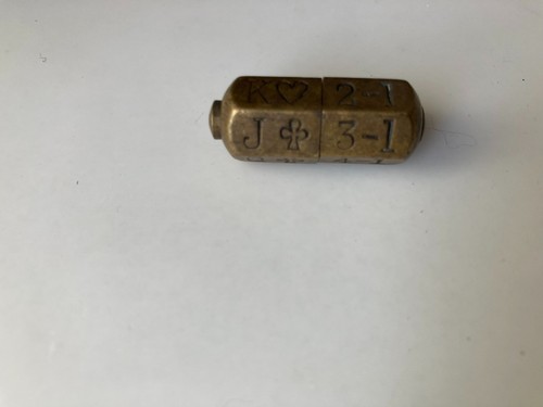Vintage rare brass pocket - rare,
