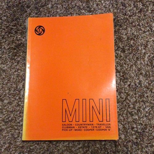 Mini workshop manual saloon - mini,